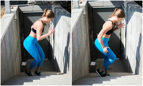 Stair Climbing Cardio Workout Butt Lift Nourish Move Love