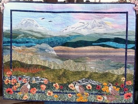 Look At These Lovely Landscape Art Quilts Landscape Art Quilts