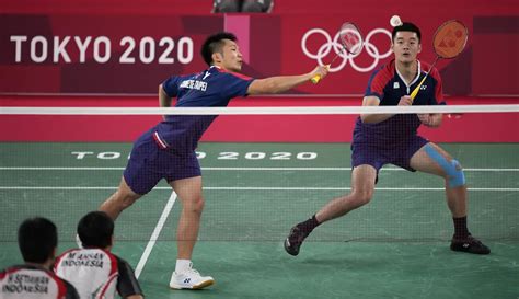 Foto Asa Emas Hendra Ahsan Kandas Di Semifinal Olimpiade Tokyo 2020