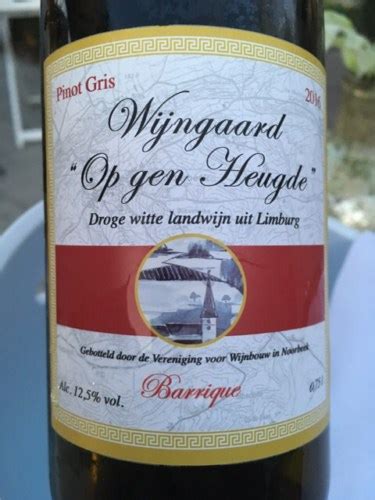 Wijngaard Op Gen Heugde Pinot Gris Vivino