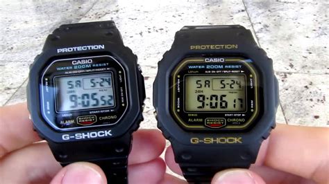 Casio G Shock DW 5600c 9cv Review YouTube