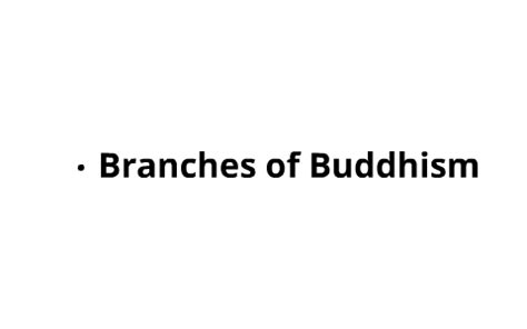 Branches Of Buddhism by Boubacar Barry