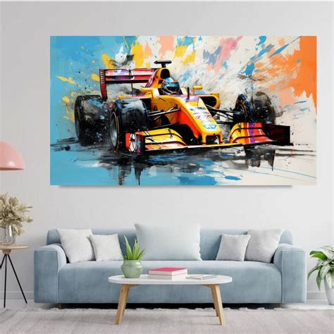 Formula 1 Wall Art Formula 1 Wall Decor Formula 1 Painting Formula 1 ...