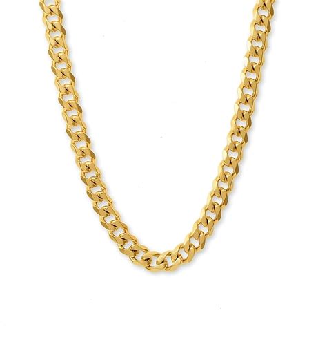 The Gold Gods Miami Cuban Link Chain For Men — 18k Pvd Real White Gold