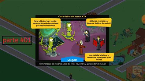 Los Simpson Springfield Halloween 19 Cap 1 La Casa Arbol Del