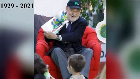 Eric Carle Passes Away 1929 2021 Usa Bbc And Itv News 27th May 2021 Youtube