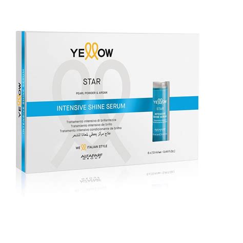 Сыворотка для интенсивного сияния волос ye star intensive shine serum