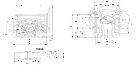 China Nmr Worm Gearbox With IEC Gear Motor For Transmission