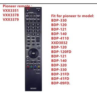 Pioneer VXX3351 VXX3378 VXX3379 รโมตคอนโทรล สาหรบเครองเลนแผนบล