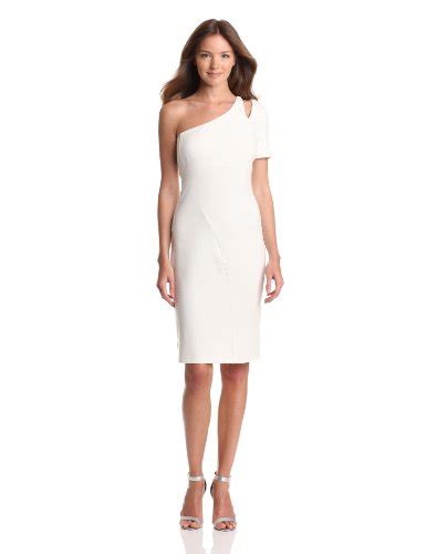 Where To Easily Buy Halston Heritage Women S One Sleeve Dress With