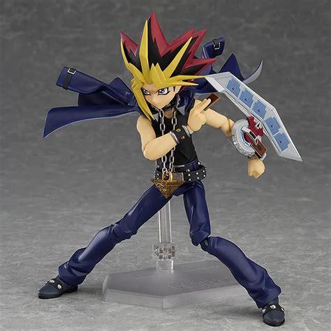 Yu Gi Oh Action Figures Yugi Muto Figma Collectible Toys Pvc 150mm Anime Yugioh Cartoon Figure