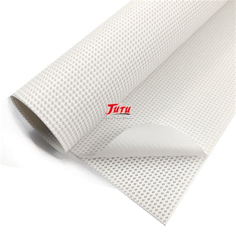 Coated PVC Carton Packed Frontlit Flex Mesh Advertising Material