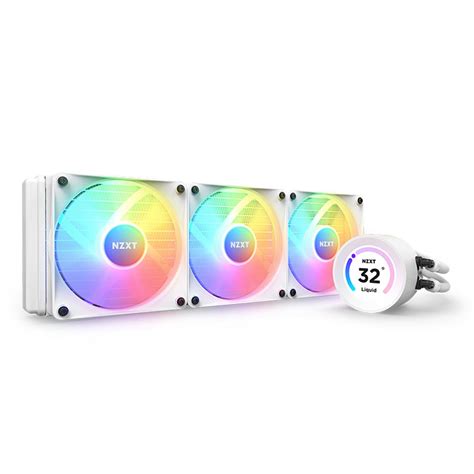 NZXT Kraken Elite 360 RGB AIO CPU Cooler - White - Capitol Computer