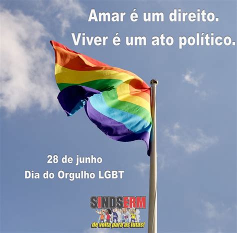 Dia Do Orgulho Lgbt Sindserm