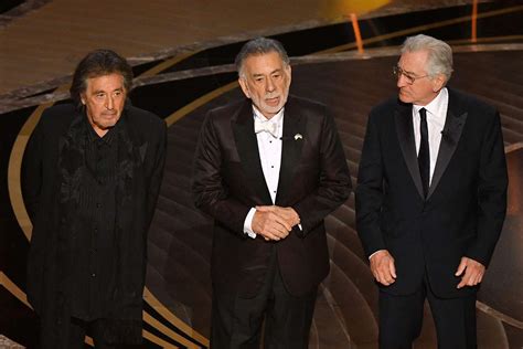 Al Pacino Robert De Niro And Francis Ford Coppola Reunite For Th