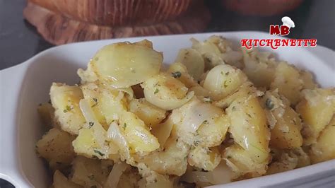 Potatoes With Onions Are Tastier Than Meat They Are So Tasty Asmr