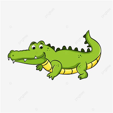 Crocodiles Clipart Vector, Crocodile Clipart Green Skin Crocodile ...