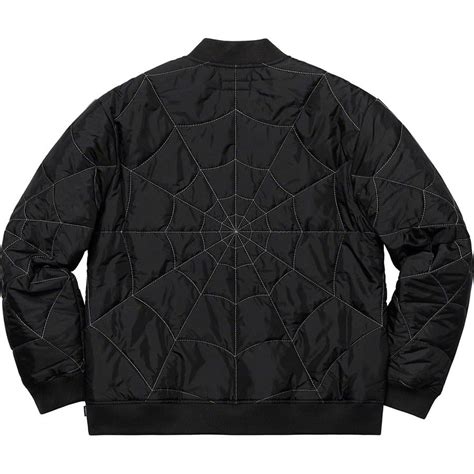 Spider Web Quilted Work Jacket Spring Summer 2019 Supreme