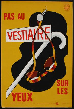 AINF - Pas au vestiaire sur les yeux | Original Vintage Poster ...