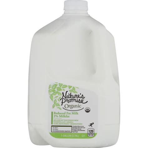 Save On Nature S Promise Organic Reduced Fat Milk Order Online