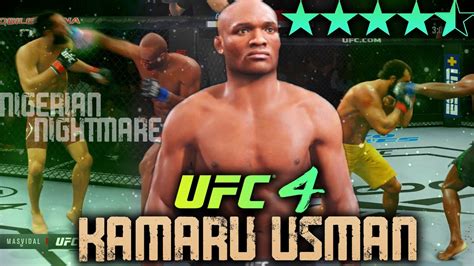 Kamaru Usman Is The Best Welterweight Insane Grappling And Knockout Power Ea Sports Ufc 4