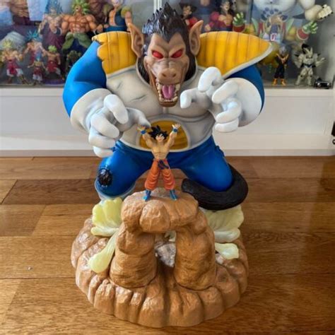 Dragon Ball Super Figure Dbz Oozaru Vegeta Vs Son Goku Ichiban Kuji Ebay