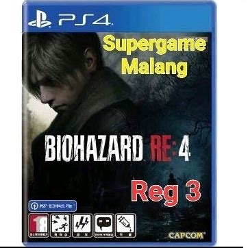 Jual Resident Evil 4 Remake PS4 RE 4 PS 4 RE4 Bio Hazard Biohazard Cd ...