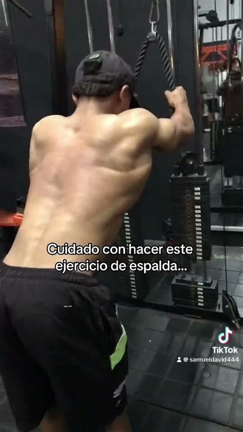 El Mejor Ejercicio Para DORSAL YouTube