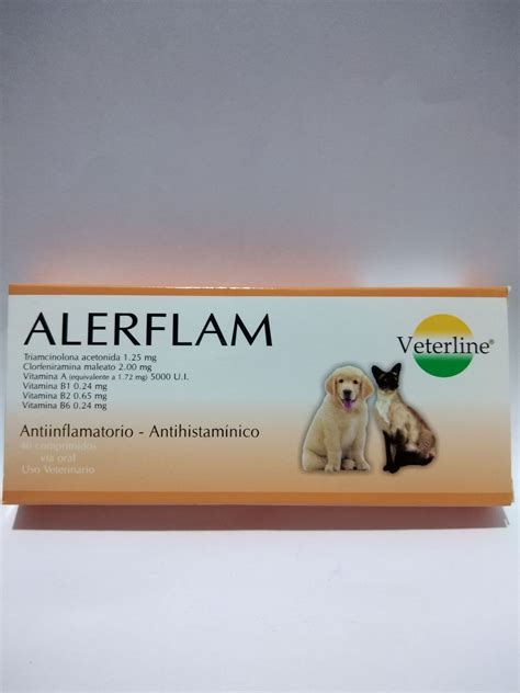 ALERFLAM TABLETA ORAL CAJA X 40 UND ANTIINFLAMATORIO ANTIHISTAMINICO