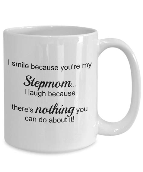 I Smile Because You Re My Stepmom Best Mom From Step Son Etsy