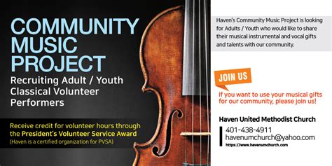 Community Music Project Haven Umc