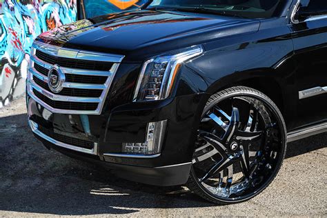 2015 Cadillac Escalade With 30 Inch Forgiato Wheels Big Rims Custom Wheels