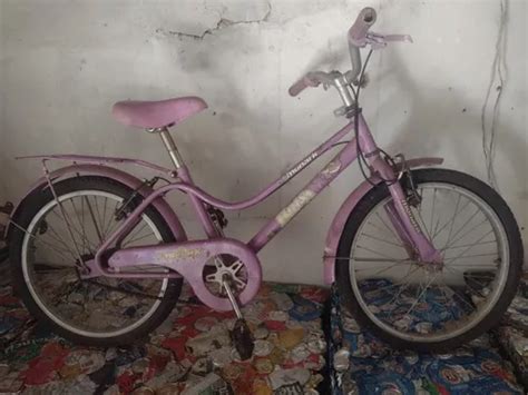 Bicicleta Feminina Brisa Aro 20 Rosa Monark P Restauração