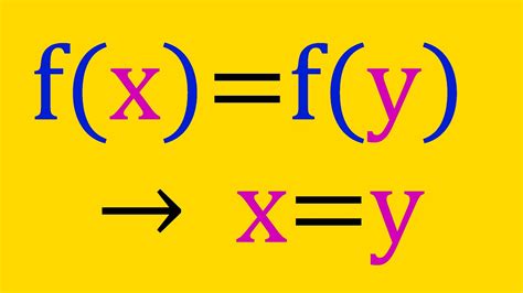 What Is An Injective Function Definition And Explanation Youtube