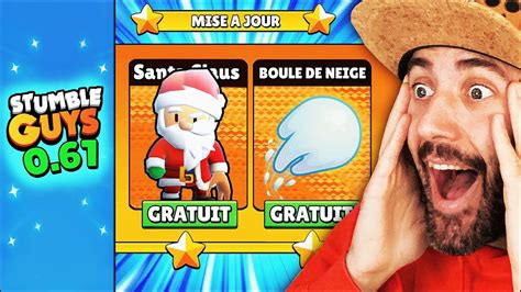 Je D Couvre La Nouvelle Emote Boule De Neige Sur Stumble Guys