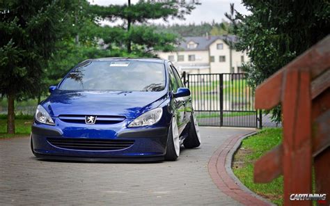 Stanced Peugeot 307 Cartuning Ws Best Car Tuning Photos From All The World Stance