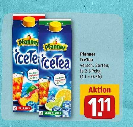 Pfanner Ice Tea Angebot Bei REWE 1Prospekte De