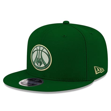 Milwaukee Bucks New Era Center Court 9FIFTY Snapback Adjustable Hat ...