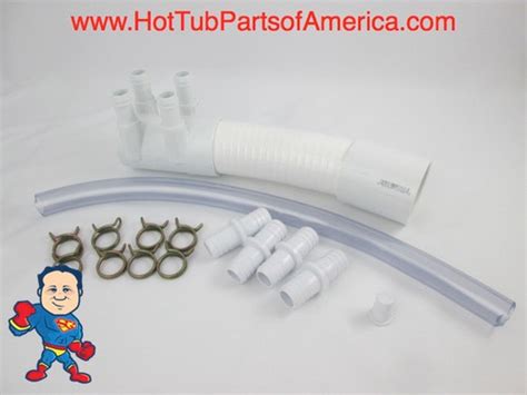 Manifold Hot Tub Spa 2 Spg X Dead End X 4 3 4 Coupler Kit Video How To