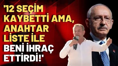 CHP nin ihraç kararının ardından Tanju Özcan dan çok sert açıklama