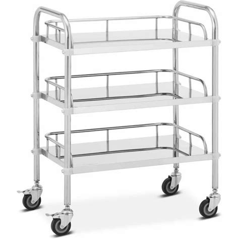 Steinberg Systems Sbs Lf Chariot M Dical Inox Tablettes De X