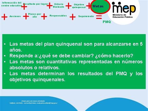 Plan De Mejoramiento Quinquenal Pmq Departamento Evaluacin De