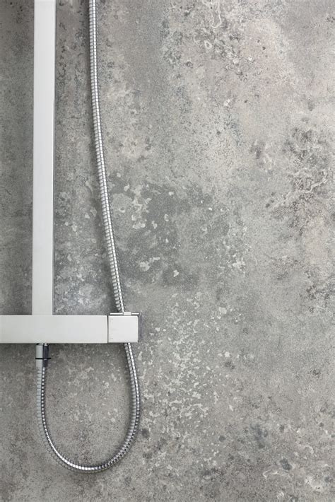 Selkie Textured Concrete Bathroom Wall Panel Available From Rearo