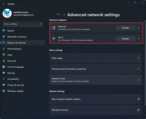 How To Enable Or Disable Wi Fi Or Ethernet Adapter On Windows