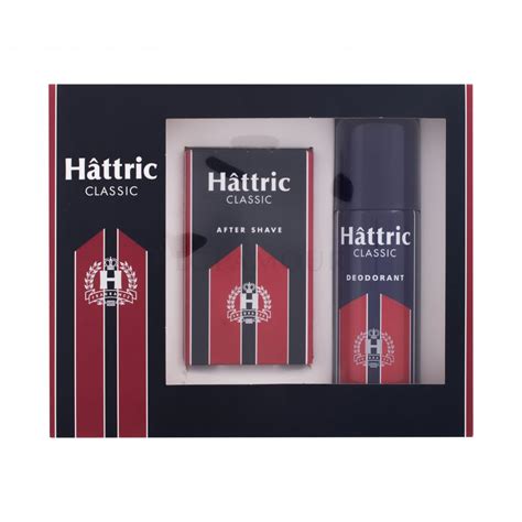 Hattric Classic Zestaw Dezodorant Ml Woda Po Goleniu Ml