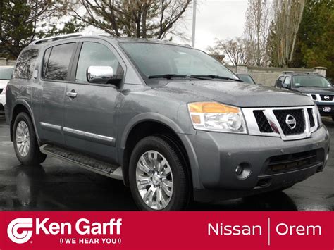 Pre Owned Nissan Armada Platinum Sport Utility In Orem Nu