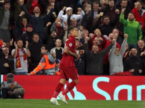 Liverpool 3 2 Paris Saint Germain Roberto Firmino Strike Gives Liverpool Last Gasp Win Over