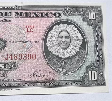 Billete 10 Pesos Tehuana Sin Circular