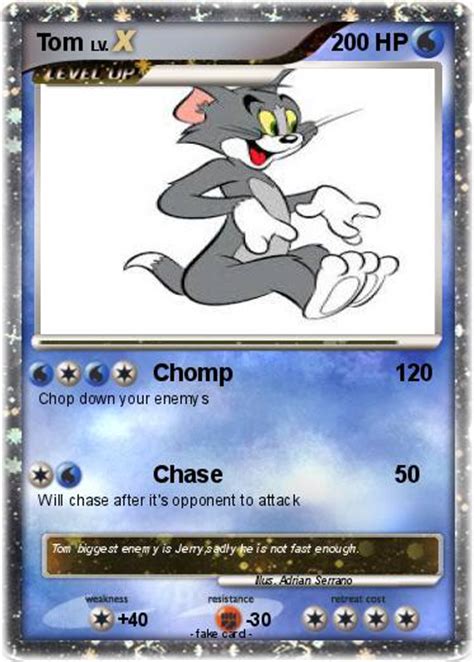 Pokémon Tom 1735 1735 Chomp My Pokemon Card