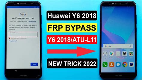 Huawei Y6 2018 FRP Bypass New Method 2022 Huawei Y6 ATU L11